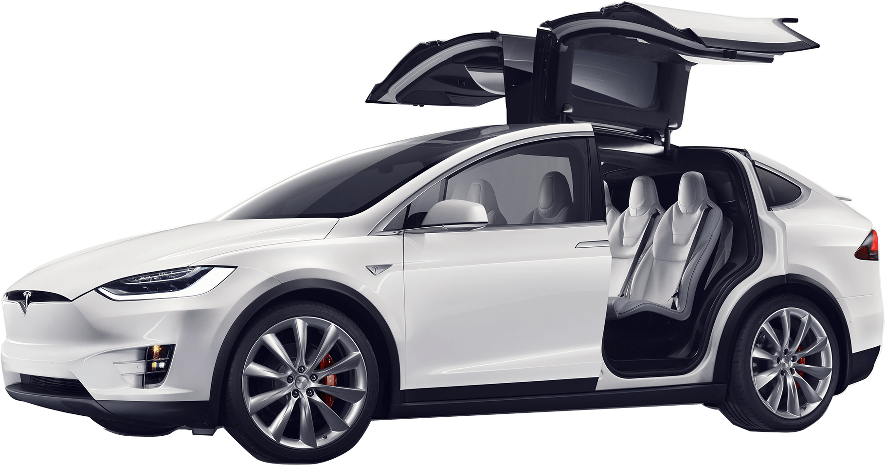 Tesla Model X на СТО Влад Таксі